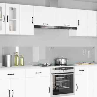 vidaXL Schienale Da Cucina 2 Pz Trasparente 120 X 40 Cm Vidaxl
