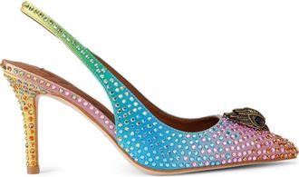 Kurt Geiger Belgravia Sling 85 Pointed Toe Pump in Open Miscellaneous at Nordstrom, Size 7.5Us