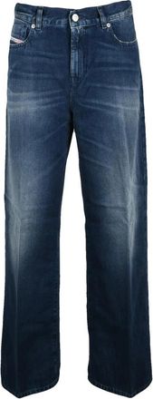 Diesel 2000 Widee Jeans - Dames - Regular Fit Jeans - Blauw - W29 - Katoen - Jeans