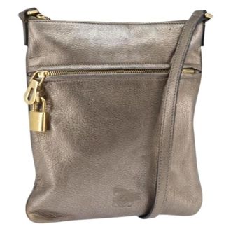 Loewe Pre-owned Leren Schoudertas - Dames - Pre-owned - Bruin - Maat: ONE Size Leer