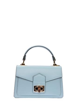 Roberta M Turquoise Rundleer Tas