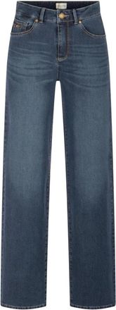 Seductive Jeans, Dames, Blauw, L, Denim, Meron Denim Stijlvolle Mode Jeans