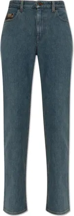 Burberry Dalia Straight Jeans - Dames - Regular Fit Jeans - Blauw - W28 - Katoen - Jeans