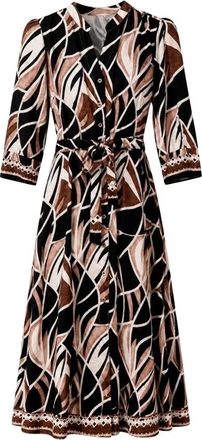 2-Biz Shirt Dress - Dames - Shirt Kleedjes - Veelkleurig - XL - Kleedjes