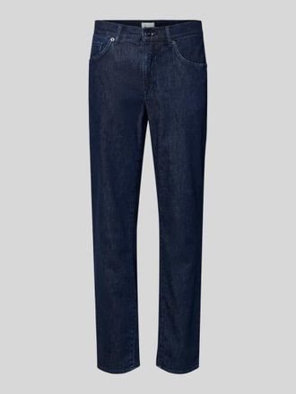 Brax Brax Regular Fit Jeans mit Kaschmir-Anteil Modell Cadiz in Dunkelblau, Größe 32/30