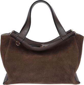 Wandler Tassen, Dames, Bruin, ONE Size, Su&egrave;de, Shoulder Bag