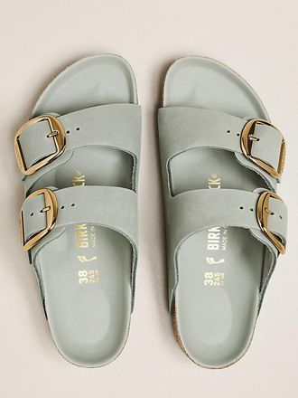 Birkenstock Arizona Big Buckle Nubuck Sandals
