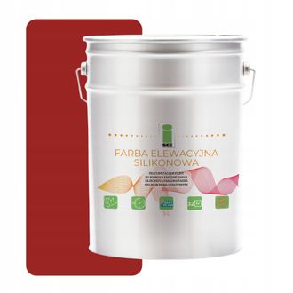 OEM Pintura De Fachada De Silicona Roja 3001 5l Permeable Al Vapor+