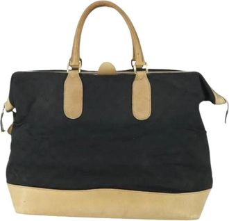 Gucci Pre-owned Weekendtas - Dames - Vintage Weekendtas - Zwart - ONE Size - Vintage