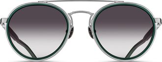 Matsuda M3156 BS-BGN Mens Sunglasses Silver Size 49
