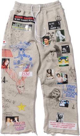 Paly Hollywood Pantaloni sportivi con coulisse - Grigio