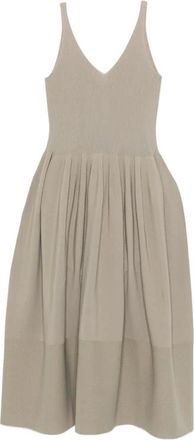 CFCL Midi Dresses, female, Beige, Size: S Knitted Dress