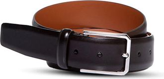 Santoni Leren Riem - Heren - Riemen - Bruin - 85 CM - Leer - Accessoires