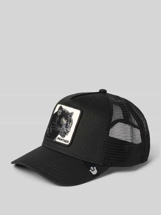 Goorin Brothers Trucker Cap mit Motiv-Patch Modell The Panther in Black, Gr&ouml;&szlig;e 1