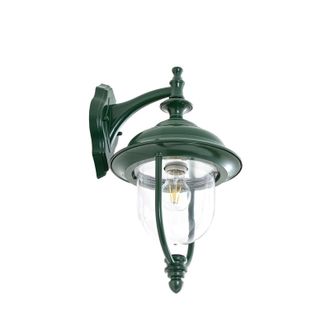 Lindby Lindby L&aacute;mpara De Pared Exterior clint En Verde Aluminio
