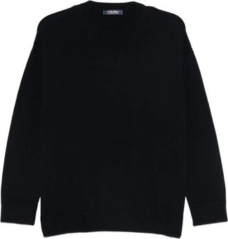 Max Mara round-neck sweater - women - Fabric - M - Blue