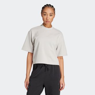 adidas T-Shirt ADIDAS PERFORMANCE YOGA MOTION WAFFLE LONGSLEEVE, Damen, Gr. XXL, wonder aluminium, Obermaterial: 100% Polyester, Rundhals, Shirts T-Shirt