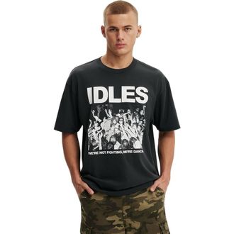 Cotton On Mens Everyday Fit Music T-Shirt in Washed Black Idles - at Nordstrom, Size Xx-Large