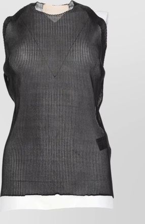 Circus Hotel ribbed sleeveless top