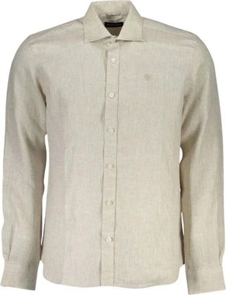 North Sails Hombre, Camisas, Beige, Talla: M