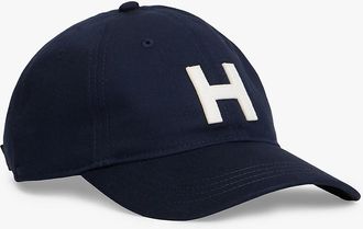 Tommy Hilfiger Mens H Logo Patch Baseball Cap - Navy