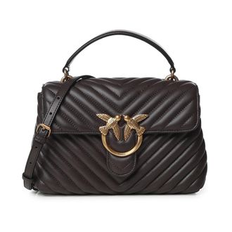 Pinko Love Lady Puff Mini Bag - female - PINKO - Handbags - Brown - ONE SIZE - Bags
