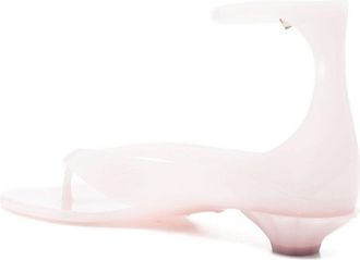 Chlo&eacute; Jelly Thong Sandals - Pink