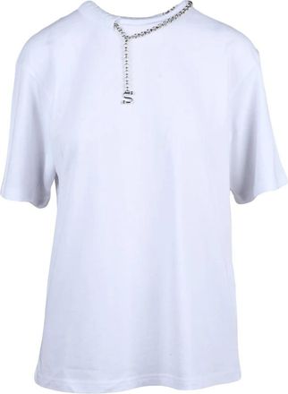 Sportmax T-shirts - Dames - T-shirts - Wit - XL - Katoen - Tops