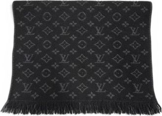 Louis Vuitton Pre-owned Stole - Heren - Vintage Accessoires - Zwart - ONE Size - Wol - Vintage