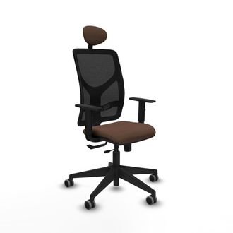 Piqueras y Crespo Silla De Oficina Piqueras Y Crespo Motilla Negro C&oacute;moda Ergon&oacute;mica
