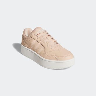 adidas Sneaker ADIDAS SPORTSWEAR HOOPS 3.0 BOLD, Damen, Gr. 38,5, rosa (halblu, halblu, ftwwht), Synthetik, Schuhe Sneaker