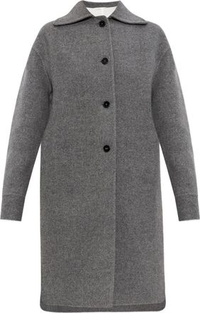 Jil Sander Cappotto con bottoni - Grigio