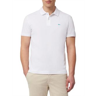 Harmont & Blaine Polo Shirts, male, White, 2XL, White Polo Shirt