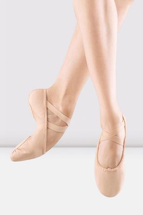 Bloch BLOCH Ladies Proflex Canvas Ballet Shoes, Pink Canvas