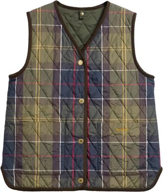 Barbour Reversible Ttn Quilted Liner - Dames - Bodywarmers - Groen - S - Jassen