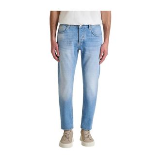Antony Morato Loose-fit Jeans, male, Blue, Size: W36 Argon Slim Ankle Jeans