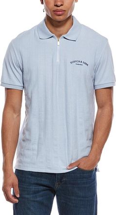 Scotch & Soda Popcorn Pique Polo Shirt