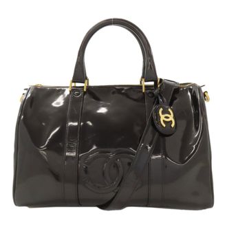 Chanel Black Boston Bag (Pre-Owned)