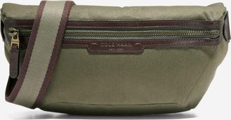 Cole Haan Mens Judson Brushed Twill Crossbody Bag - Green