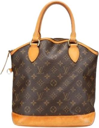 Louis Vuitton Pre-owned Handbags, female, Brown, Size: ONE SIZE Pre-owned The Lockit