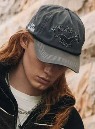 TwoJeys Mens Sun-faded rodeo dad cap