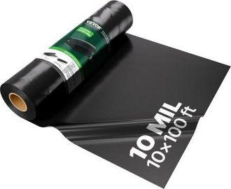 OEM Rollo De L&aacute;minas De Pl&aacute;stico Espesor De 0,2 Mm, 3,05 X 30,48 M Barrera De Vapor Para Espacios De Acceso L&aacute;mina De Polietileno Resistente Para Jard&iacute;n S