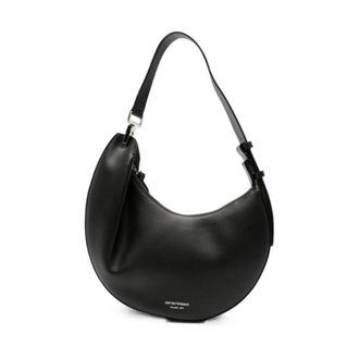 Emporio Armani Dames, Tassen, Zwart, Maat: ONE Size Leer