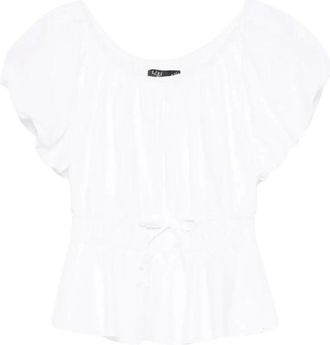 Ralph Lauren Camicetta a maniche corte Tidrasel - - Blouses & Shirts - Donna - Bianco - M
