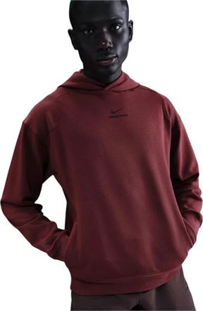 Nike Lange Mouwen Trainingstop - Heren - Sportshirts - Rood - L - Fitness