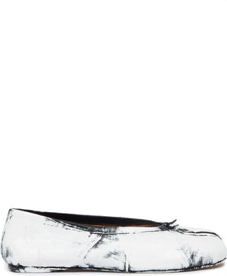 Maison Margiela HAND-PAINTED TABI BALLET FLAT IN NAPPA - Maison Margiela - Woman