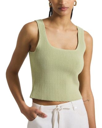 Derek Lam Sain Rib Knit Sweater Tank