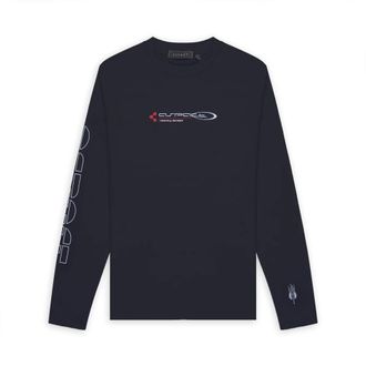 Aspact Vogayer LS Tee - - Tops - Uomo - Blu - 2XL