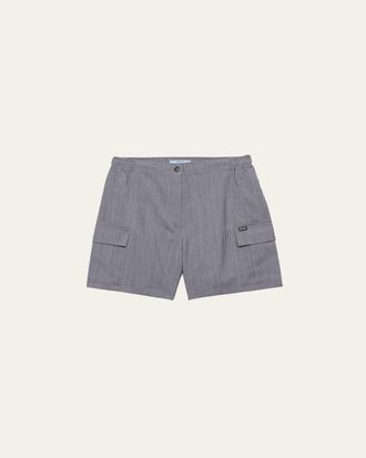 Prada Light Mohair Shorts