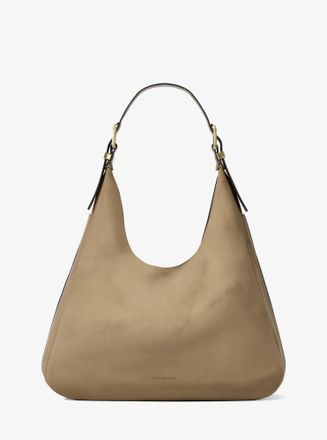 Michael Kors Nolita Large Nubuck Hobo Shoulder Bag